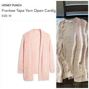 Honey Punch open cardigan Stitch Fix